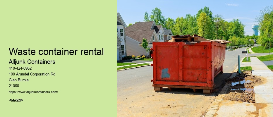 Affordable dumpster rental