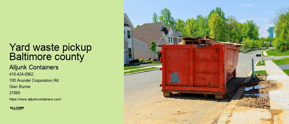 Dumpster rental Baltimore prices