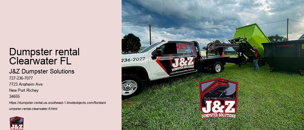 Dumpster rental Clearwater FL