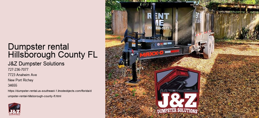 residential dumpster rental