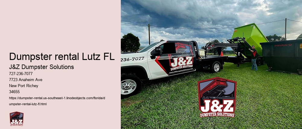 Dumpster rental Lutz FL
